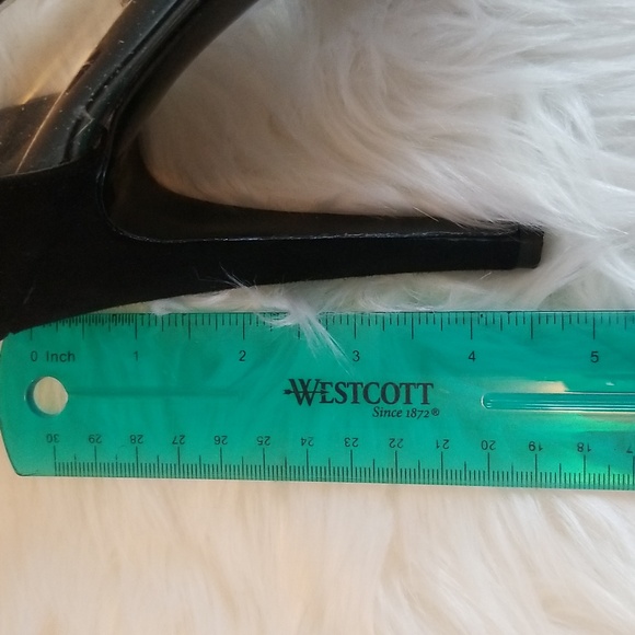 BCBG Clear and Black Heels - Picture 7 of 7